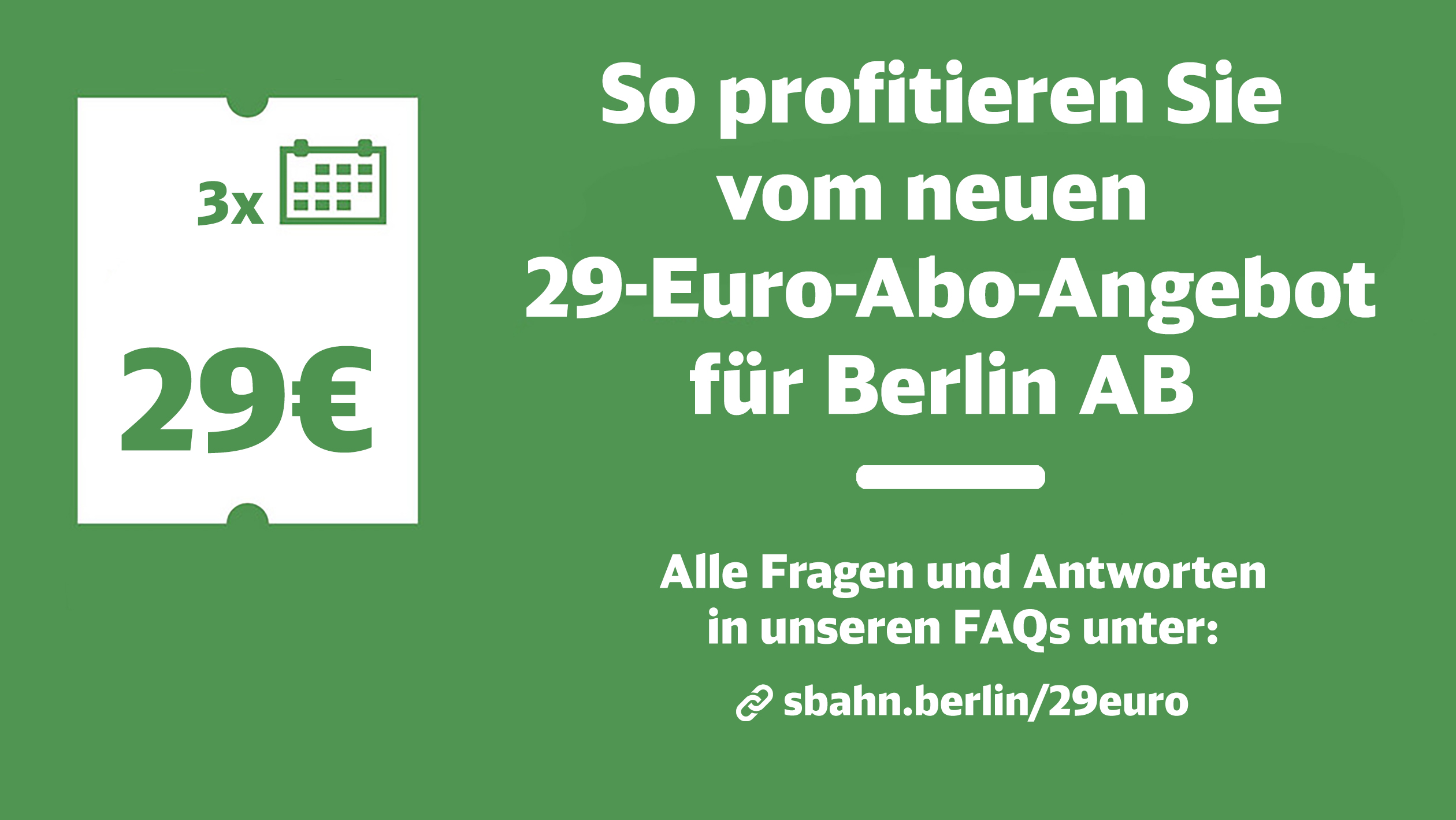 SBahn Berlin GmbH Abonnementverwaltung, VBB Abonnement abschließen (kaufen), verlängern